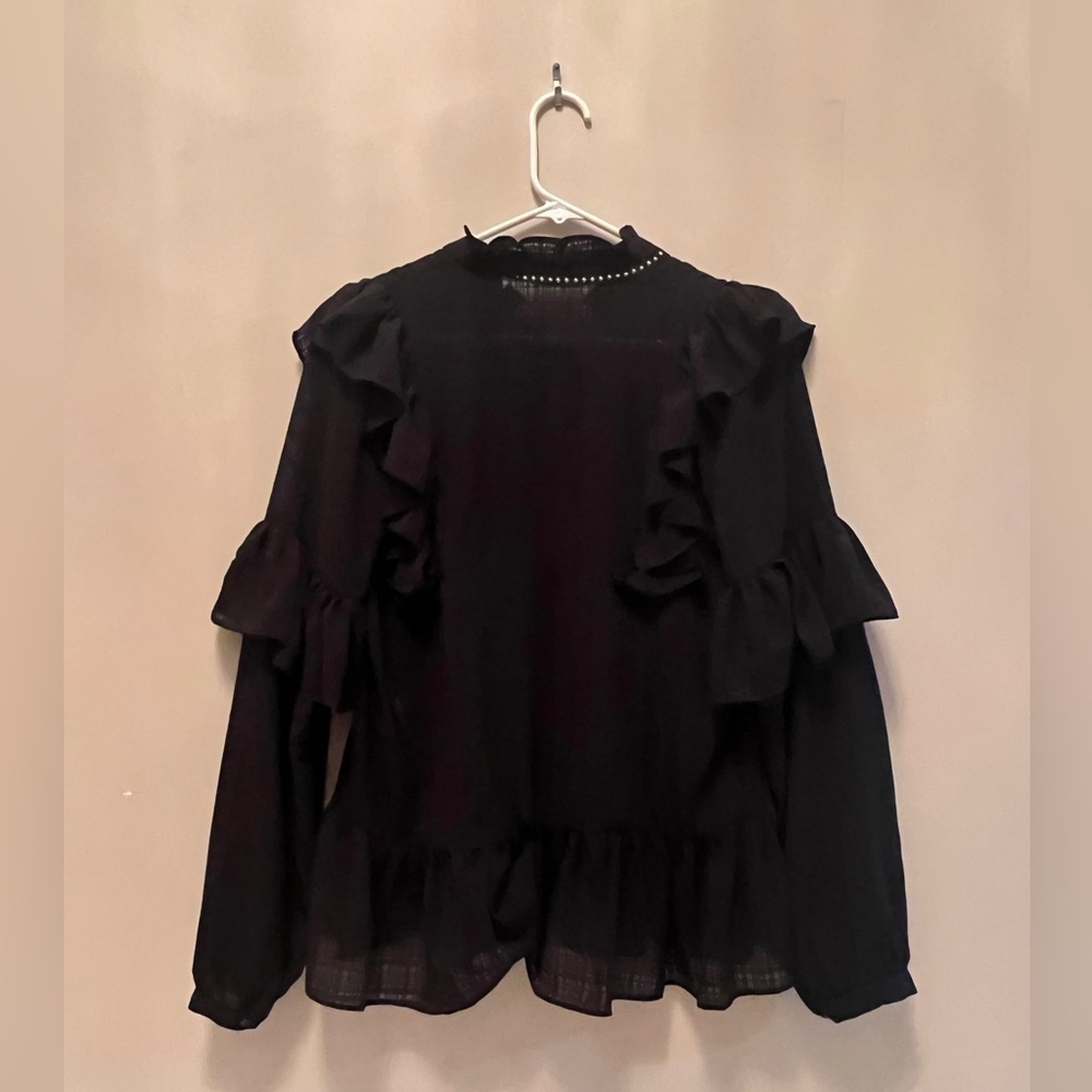 FINAL
PRICE Free Generation Ruffled Blouse - Picture 7 of 7